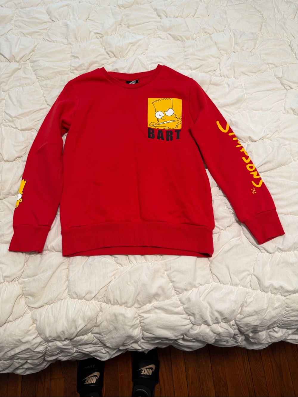 Kids Bart Simpson sweater 10-11yrs